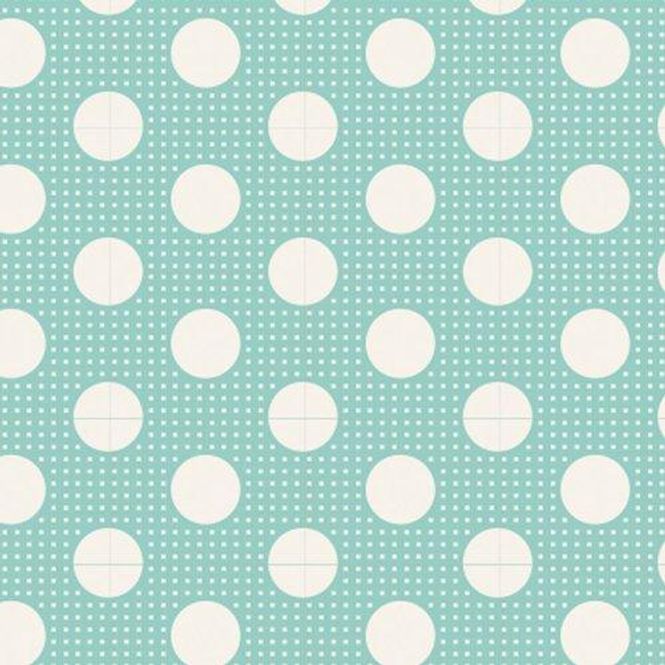 Hovedbilde Dots - teal 