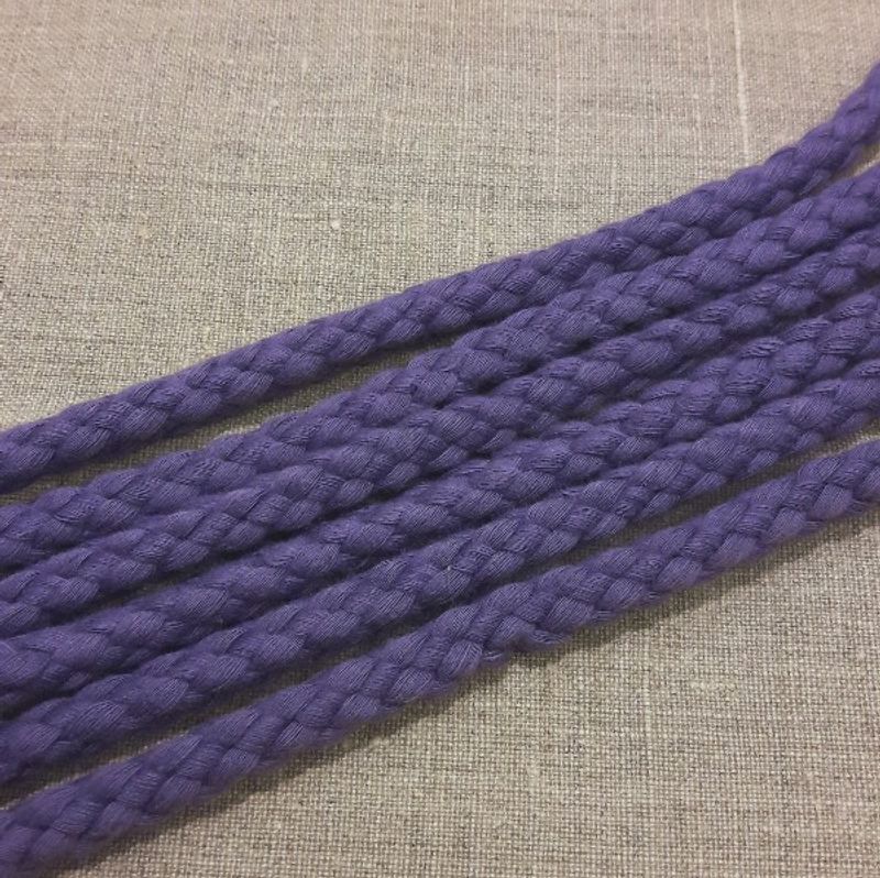 Snor 10mm - lilla 2m