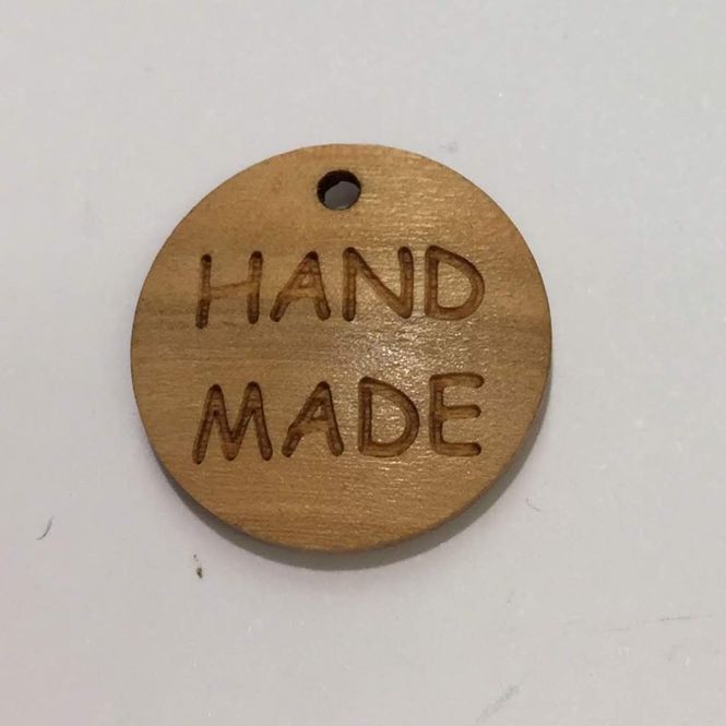 Hovedbilde Anheng i tre - 18mm: Handmade