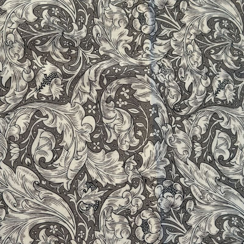 William Morris  - rosetter på greig bunn