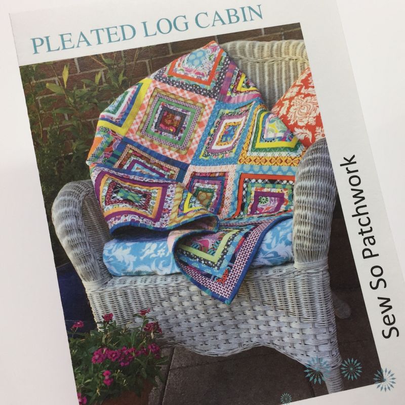 Pleated log cabin