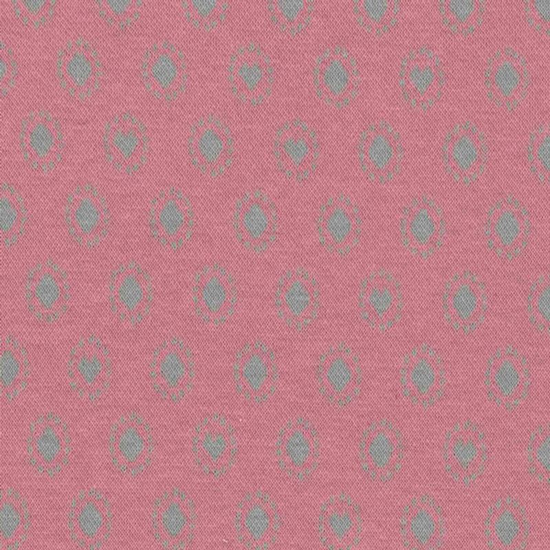 Jacquardvevd Jersey - rosa