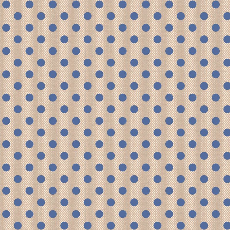 Tilda - Creating memories  Polkadot Blue 