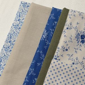 En delikat blå løper - materialpakke
