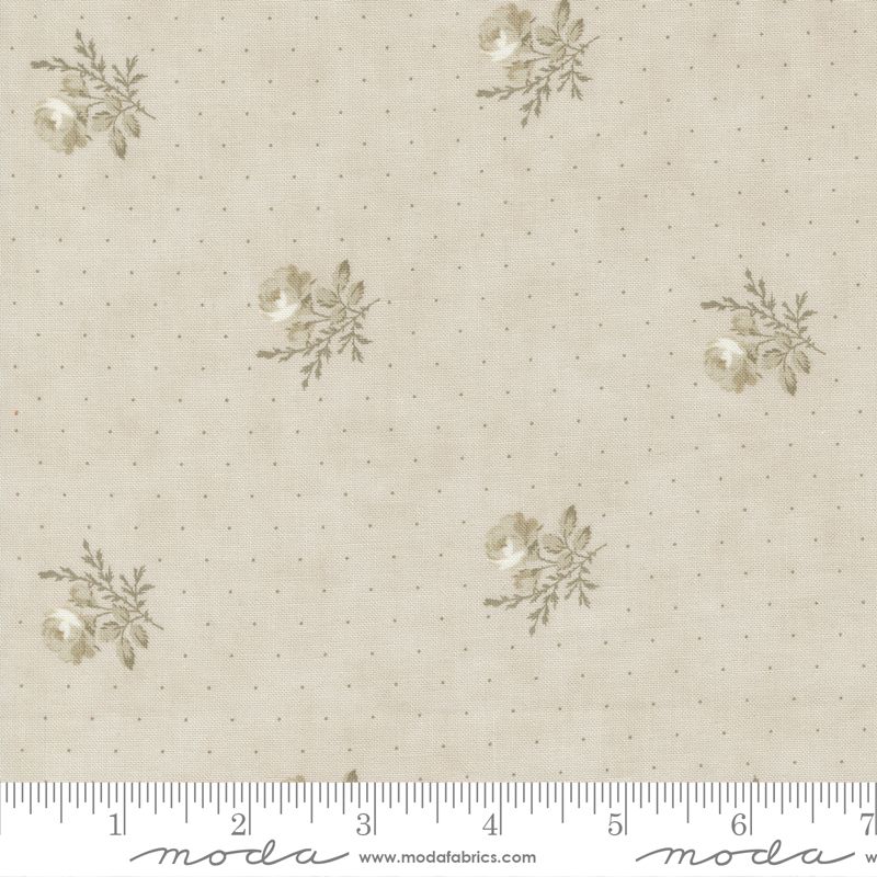 Ridgewood -Beige med små buketter