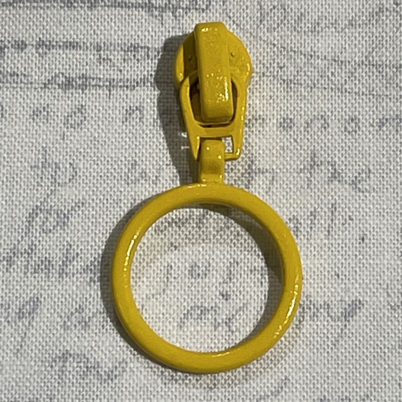 Glider med ring Gul  - 10stk