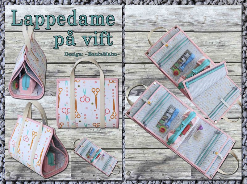 Lappedame på vift