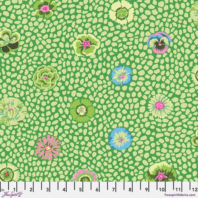 Hovedbilde Blomstereng på grønn bunn