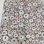 Button Mosaic - White