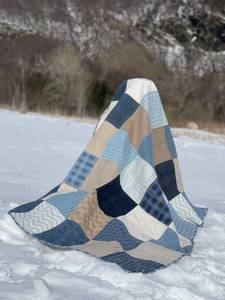 Til inspirasjon - teppe i flanell