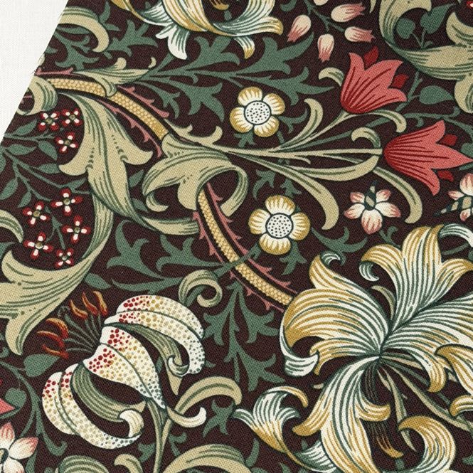 Hovedbilde William Morris på brunt
