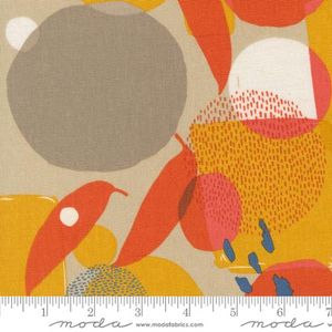 Urban Whisper Mochi Linen - Sprekt mønster på beige bunn