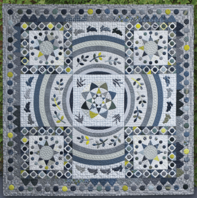 Hovedbilde Quilt Burrows and Boughs hele ...