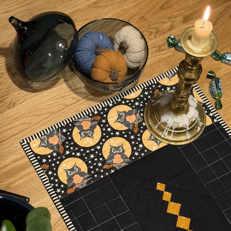 Til inspirasjon - en artig løper til Halloween