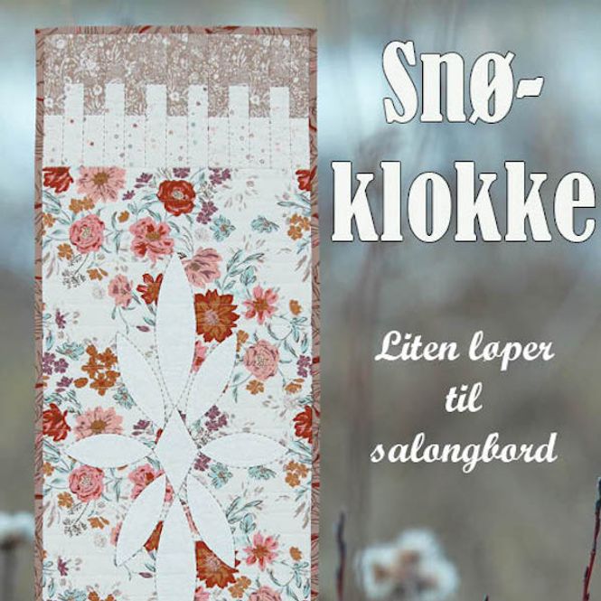 Hovedbilde Snøklokke - mønster på liten ...