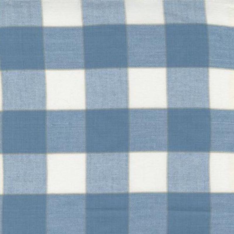 Toweling 40cm bred- blå og hvite ruter