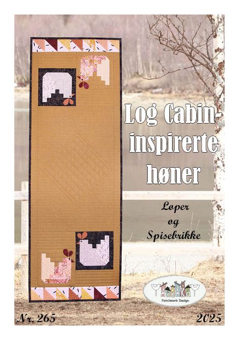 Hovedbilde Log Cabin-inspirerte høner